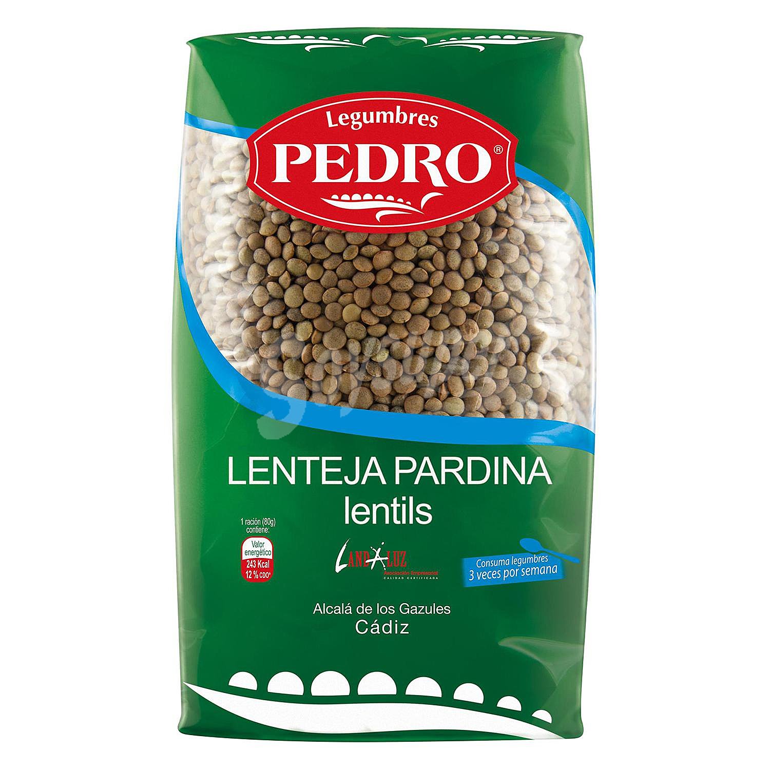 Lenteja Pardina