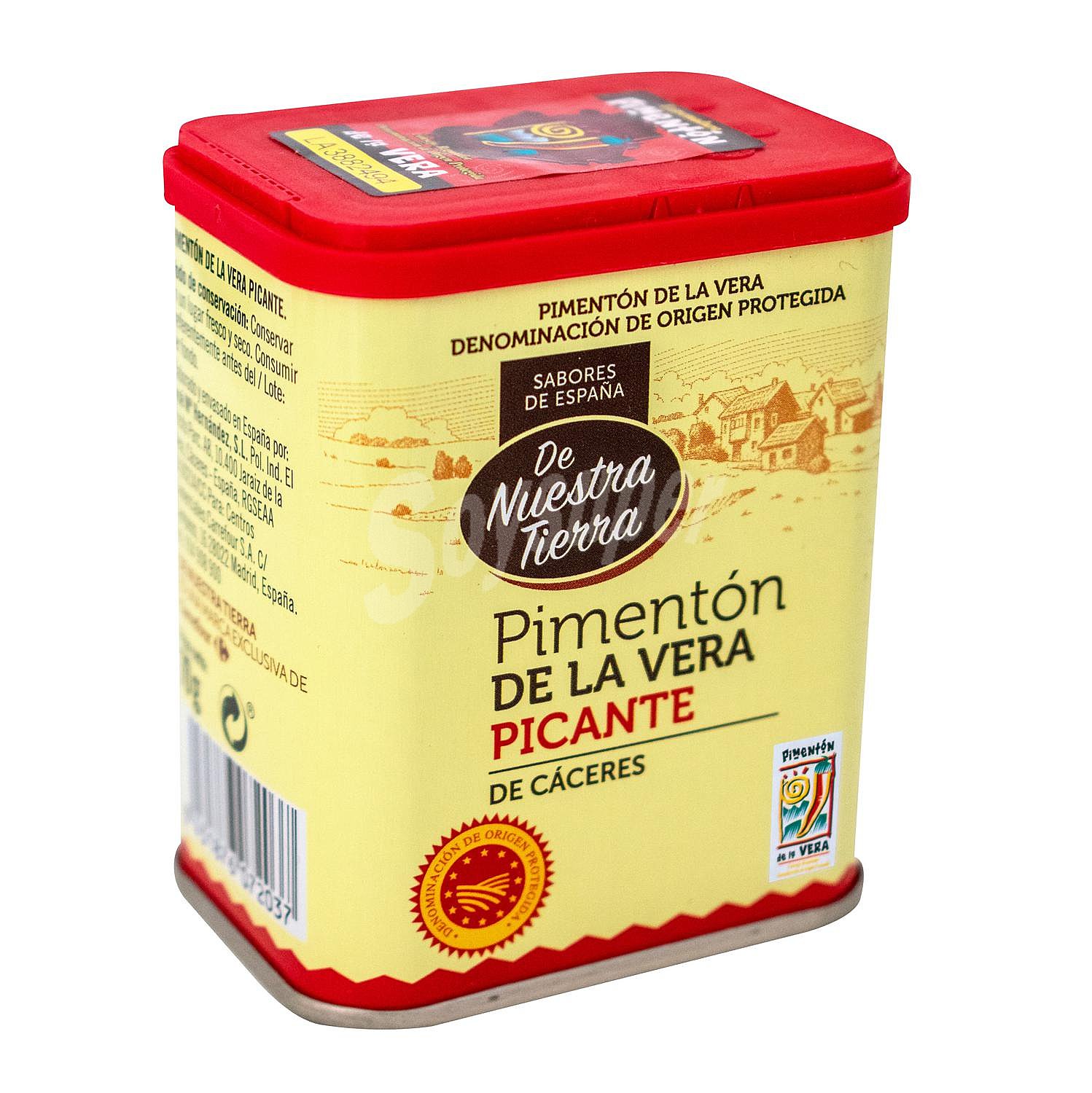 Pimentón picante de La Vera De Nuestra Tierra