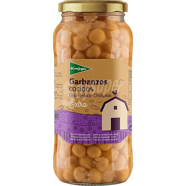 Garbanzos cocidos