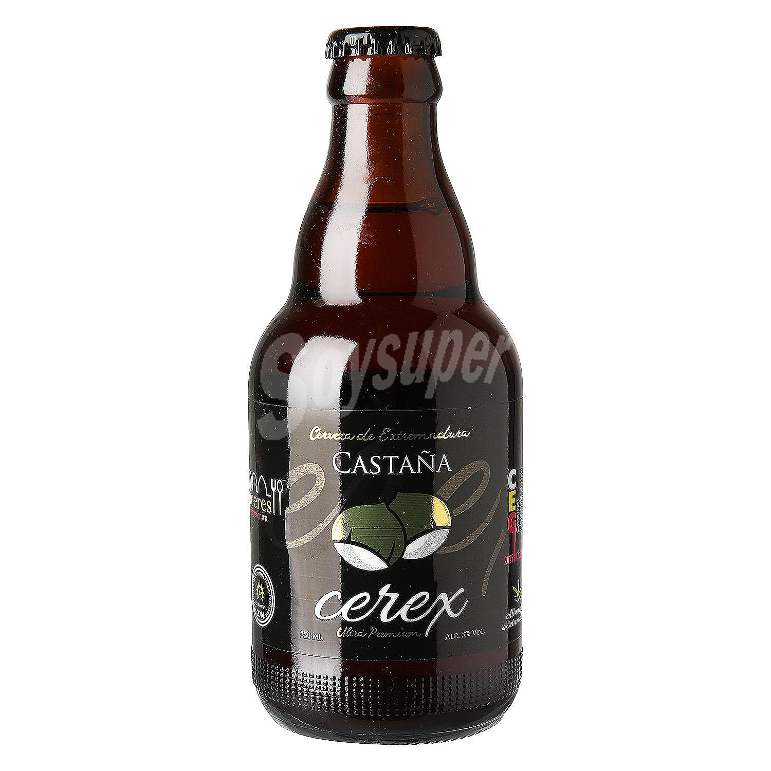 Cerveza artesana Castaña