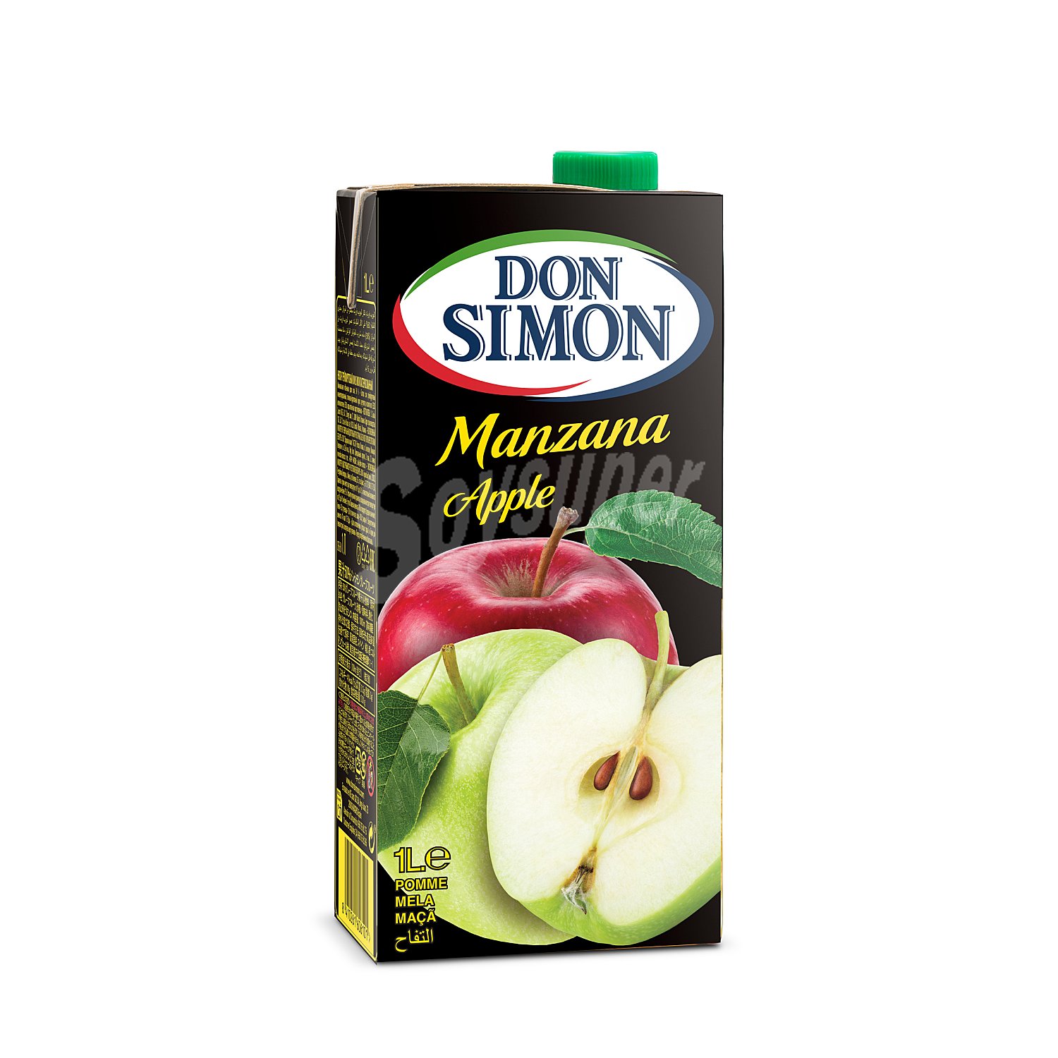 Zumo de manzana envase 1 lt