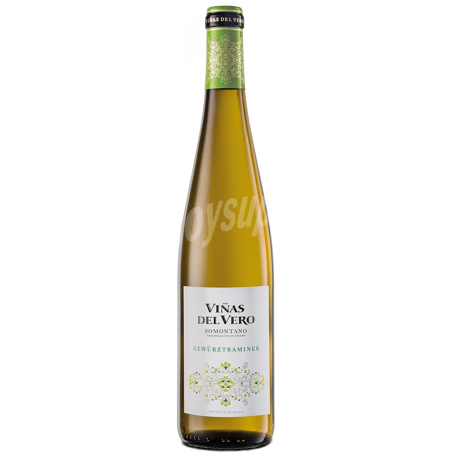 Vino blanco con denominación de origen Somontano