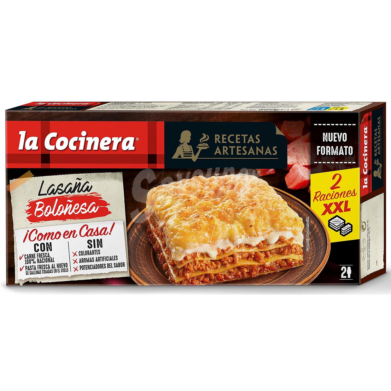 Lasaña boloñesa Recetas Artesanas La Cocinera