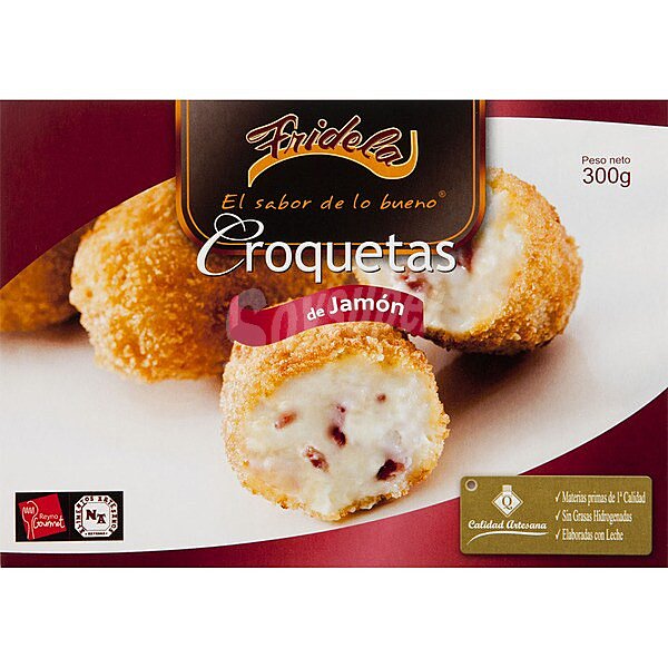 Croquetas de jamón artesanas