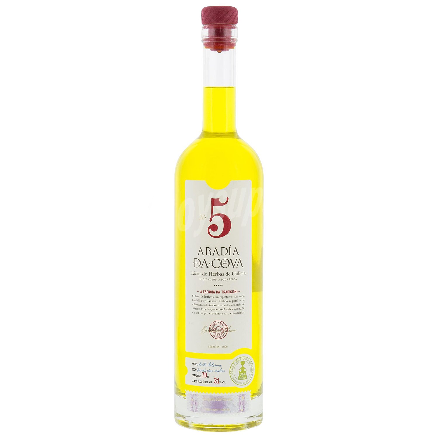 Licor de hierbas botella 70 cl