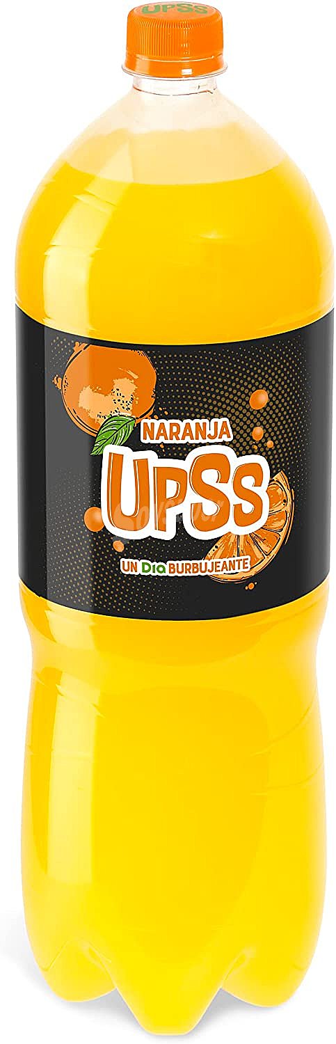 Refresco de naranja Upss