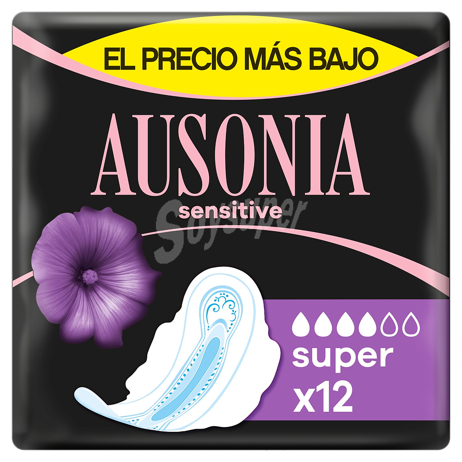 Sensitive compresas super con alas