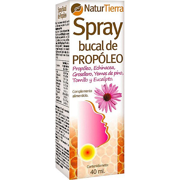 El Clérigo spray bucal de propóleo, echinacea, grosellero, yemas de pino y tomillo