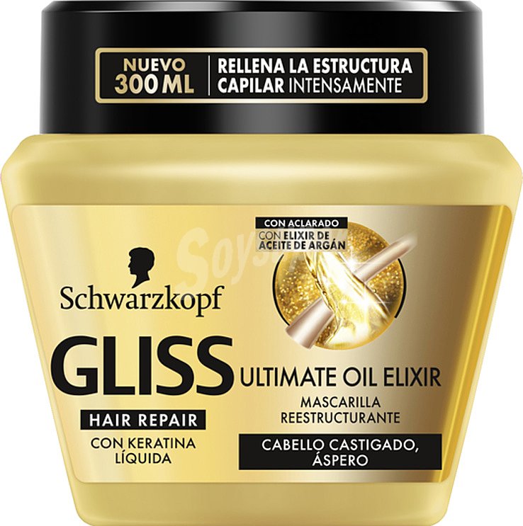 Mascarilla Ultimate Oil gliss