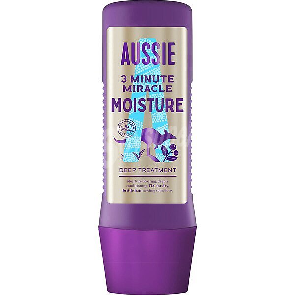 Mascarilla 3 Minute Miracle Moisture con aceite de nuez de macadamia australiana para cabello seco