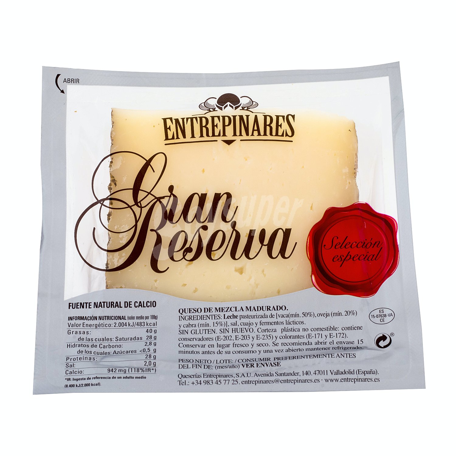 Queso gran reserva mezcla