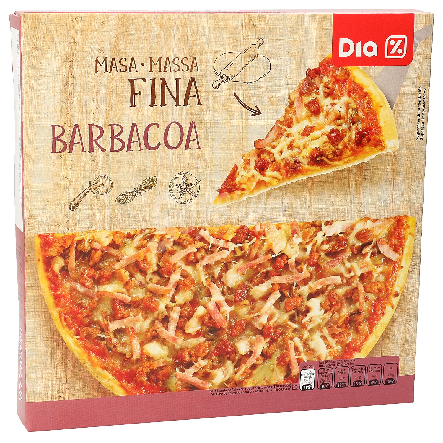 Pizza barbacoa Al punto