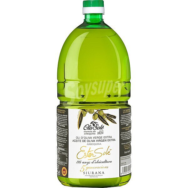 Aceite de oliva virgen extra Siurana ester solé