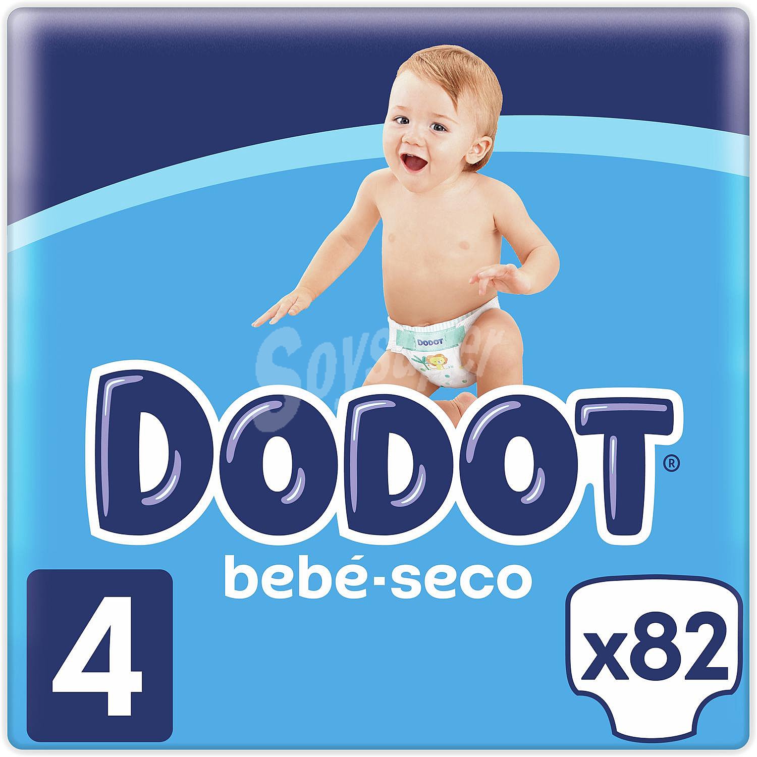 Pañales Bebé-Seco T4 (9-14 kg.)