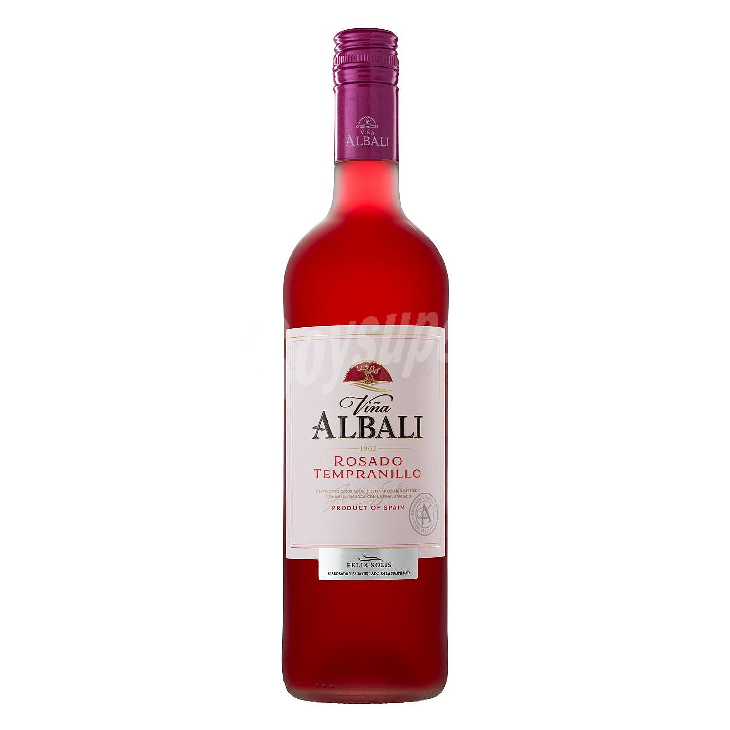 Vino rosado con denominación de origen Valdepeñas