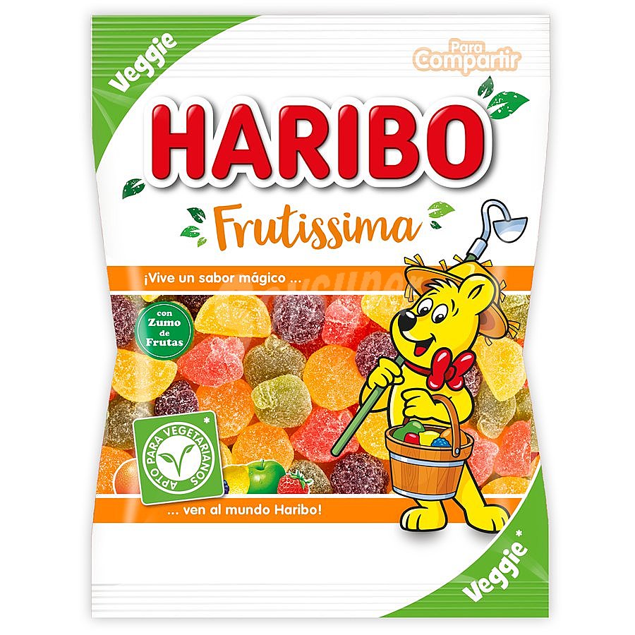 Caramelos de goma Frutissima Veggie Haribo