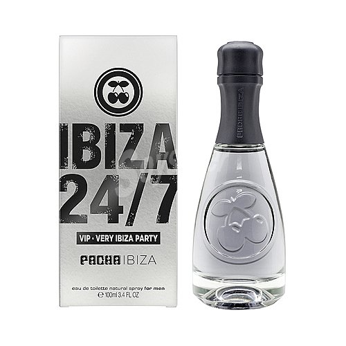 Pacha Eau de toilette para hombre con vaporizador en spray y forma de benjamin de champagne pacha Ibiza 24/7 vip