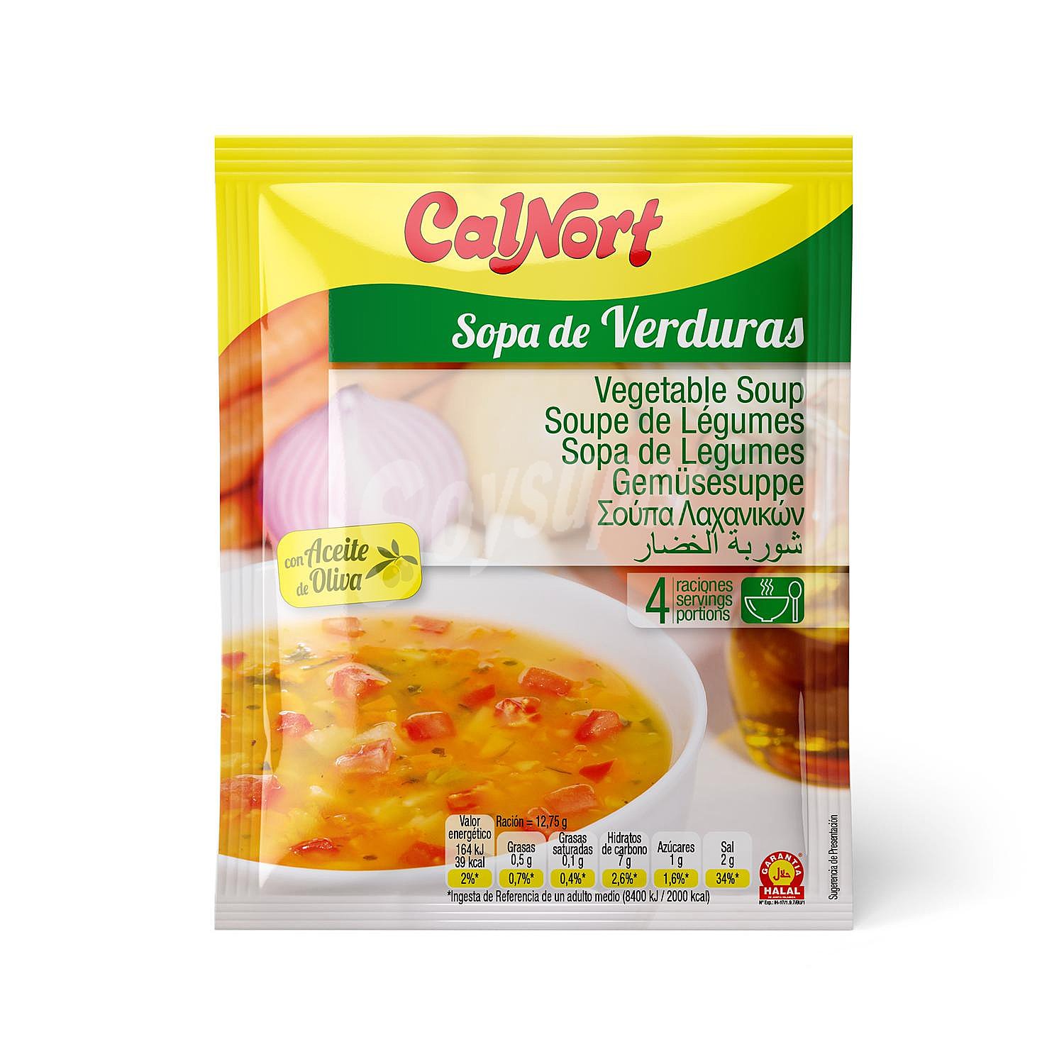 Sopa de verduras