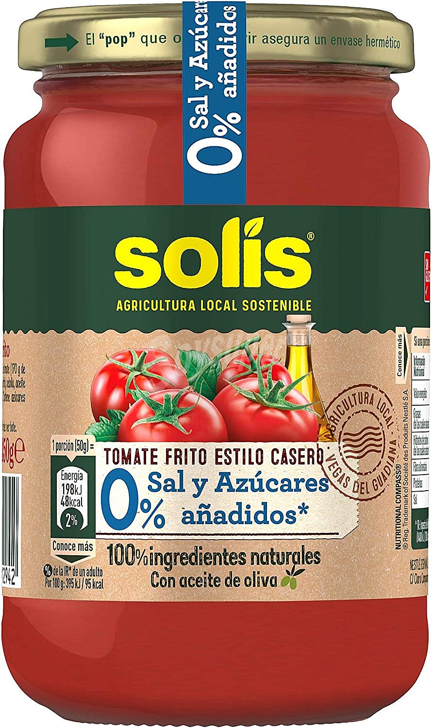 Solis Tomate Frito casero 0%