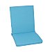 Cojín silla azul 90X45X4,5cm, antimanchas y desenfundable