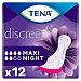 Compresas noche para incontinencia de orina maxi Discreet Tena