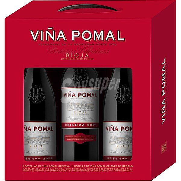 Vino tinto reserva doca Rioja 2 botellas + vino tinto crianza doca Rioja