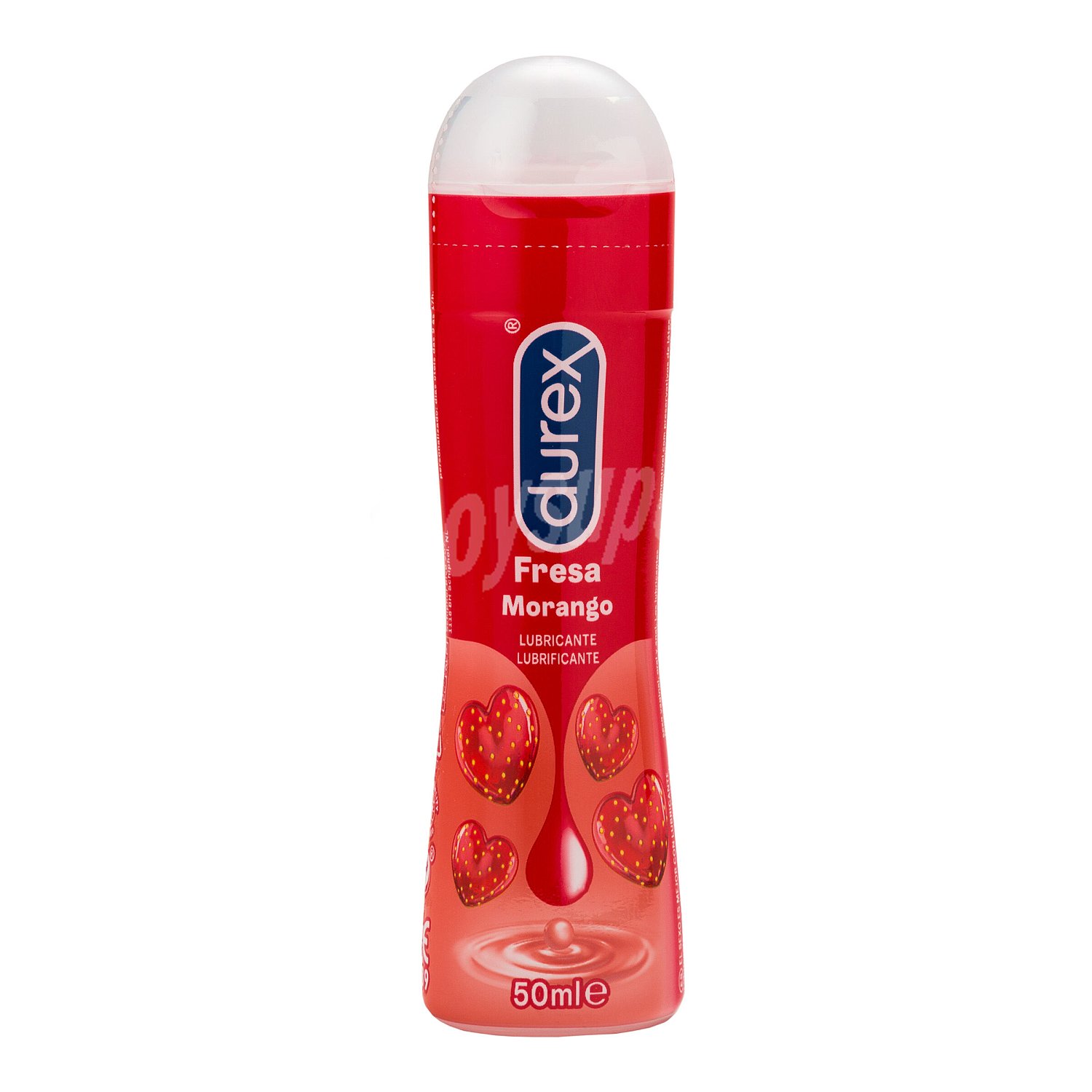 Lubricante sabor y aroma fresa Durex