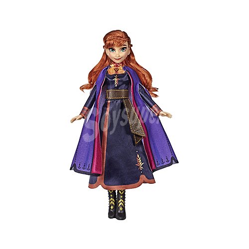 Muñeca cantarina Anna con vestido luminoso, Frozen 2, disney