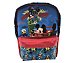 Mochila infantil con 2 compartimentos, color azul, mickey.