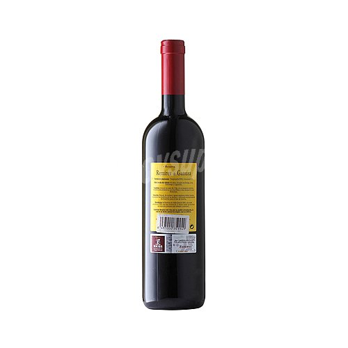 Remirez DE ganuza Vino tinto reserva con D.O. Rioja remirez DE ganuza