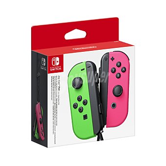 Mando Joy-Con izquierda y derecha para Nintendo Switch Neón-Rosa, nintendo