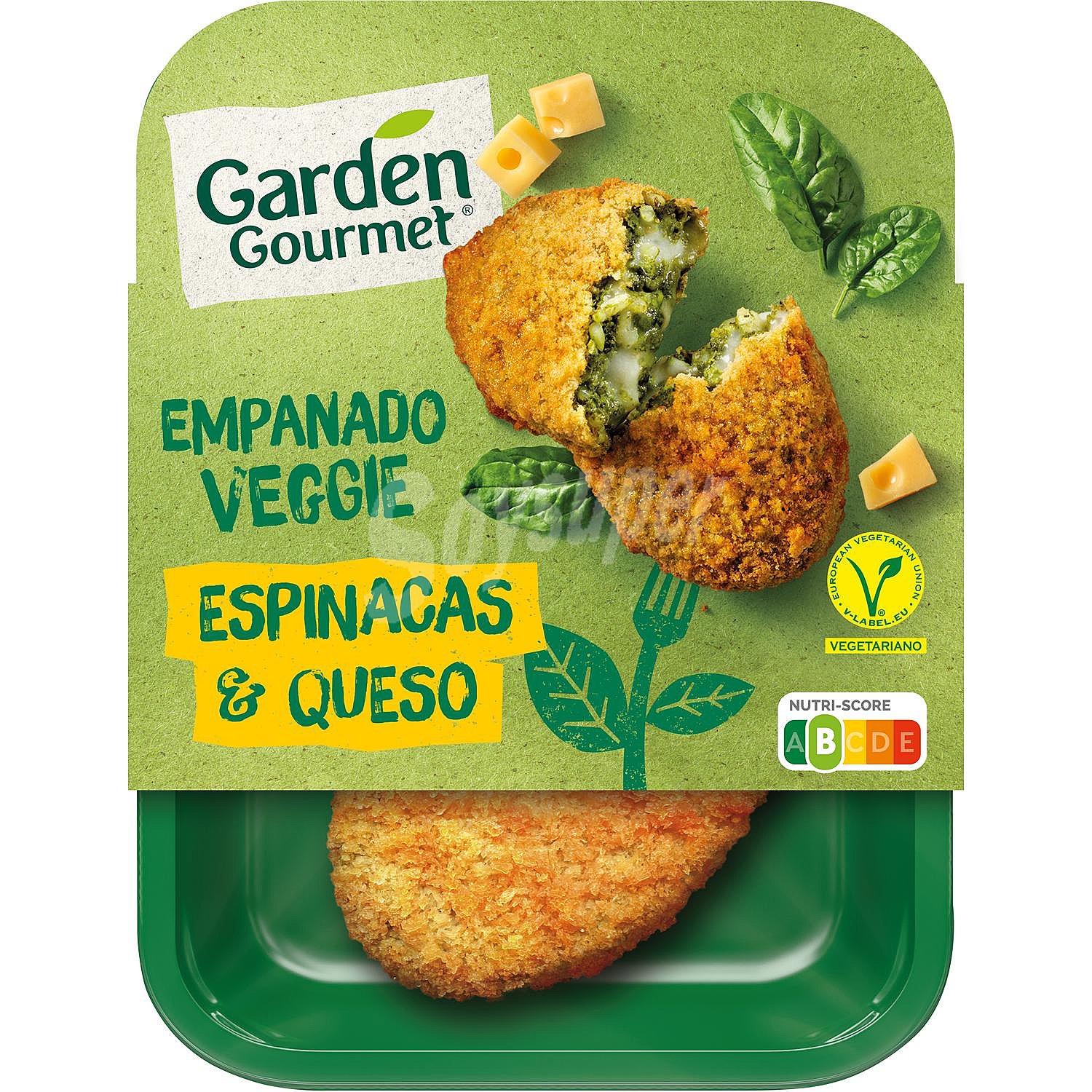 Empanado de espinacas y queso Garden Gourmet