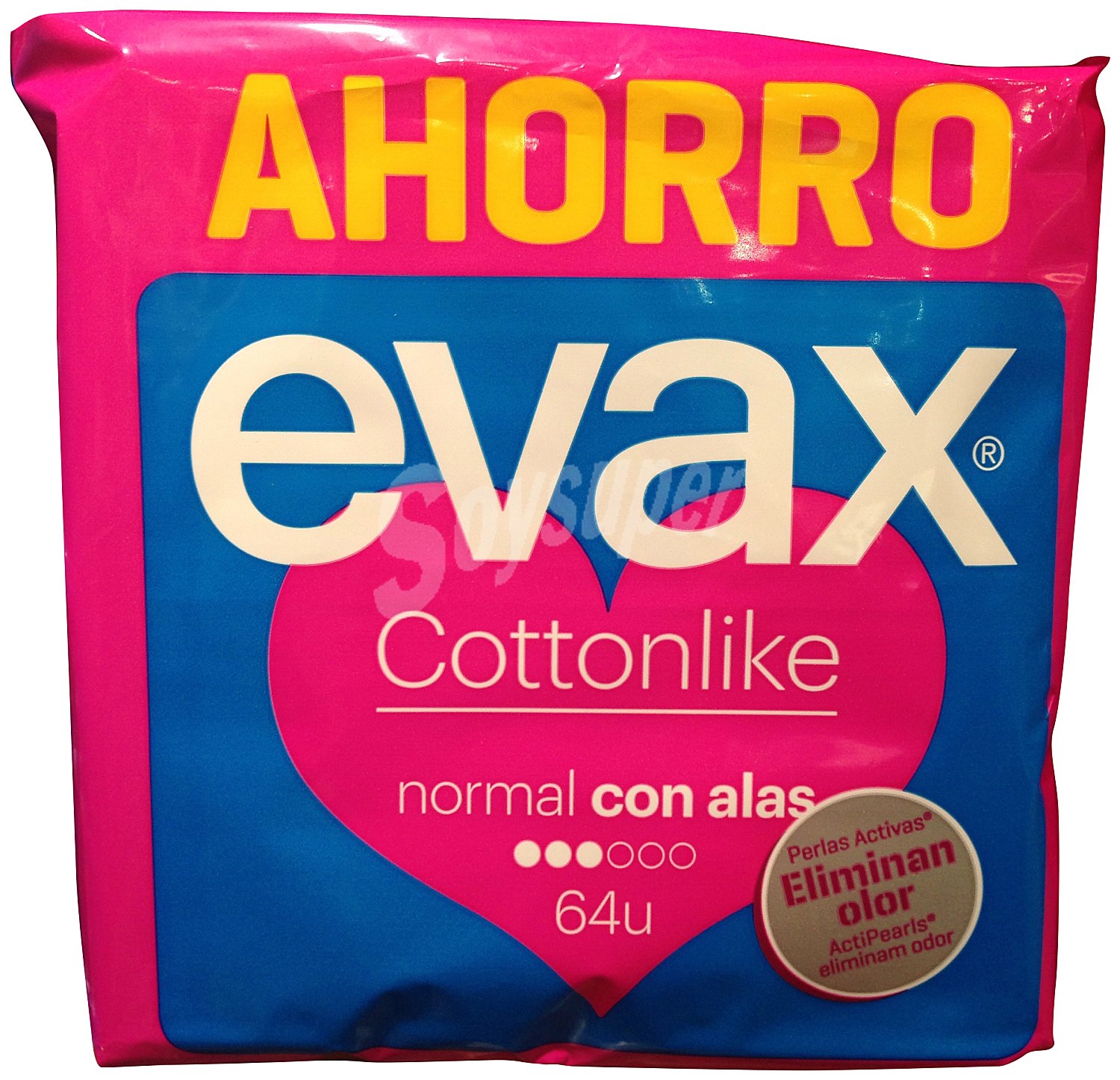 Evax Compresas normal con alas evax Cottonlike