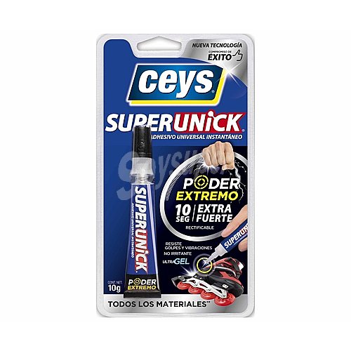 Pegamento instantáneo ceys ultraunick Gel