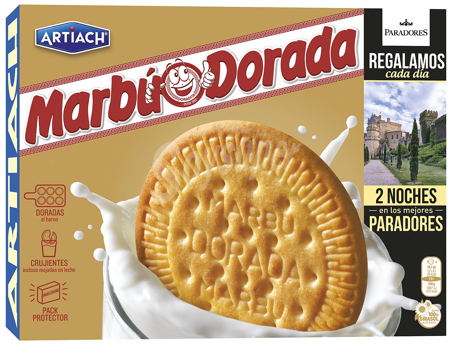 Galletas María dorada