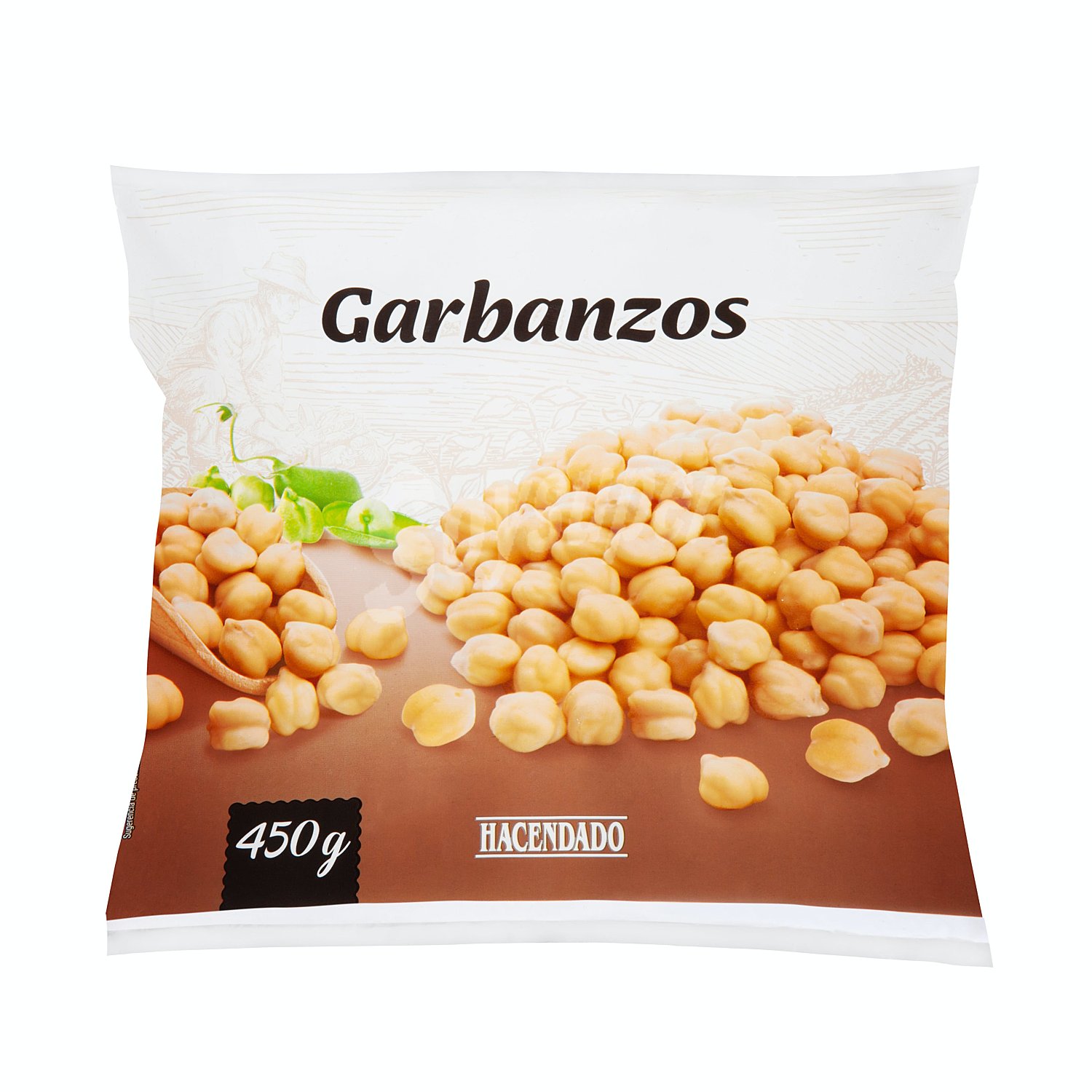 Garbanzo congelado