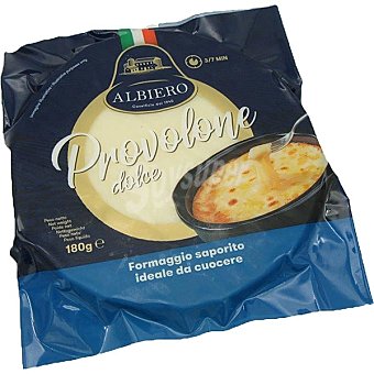 Queso italiano provolone dulce de vaca