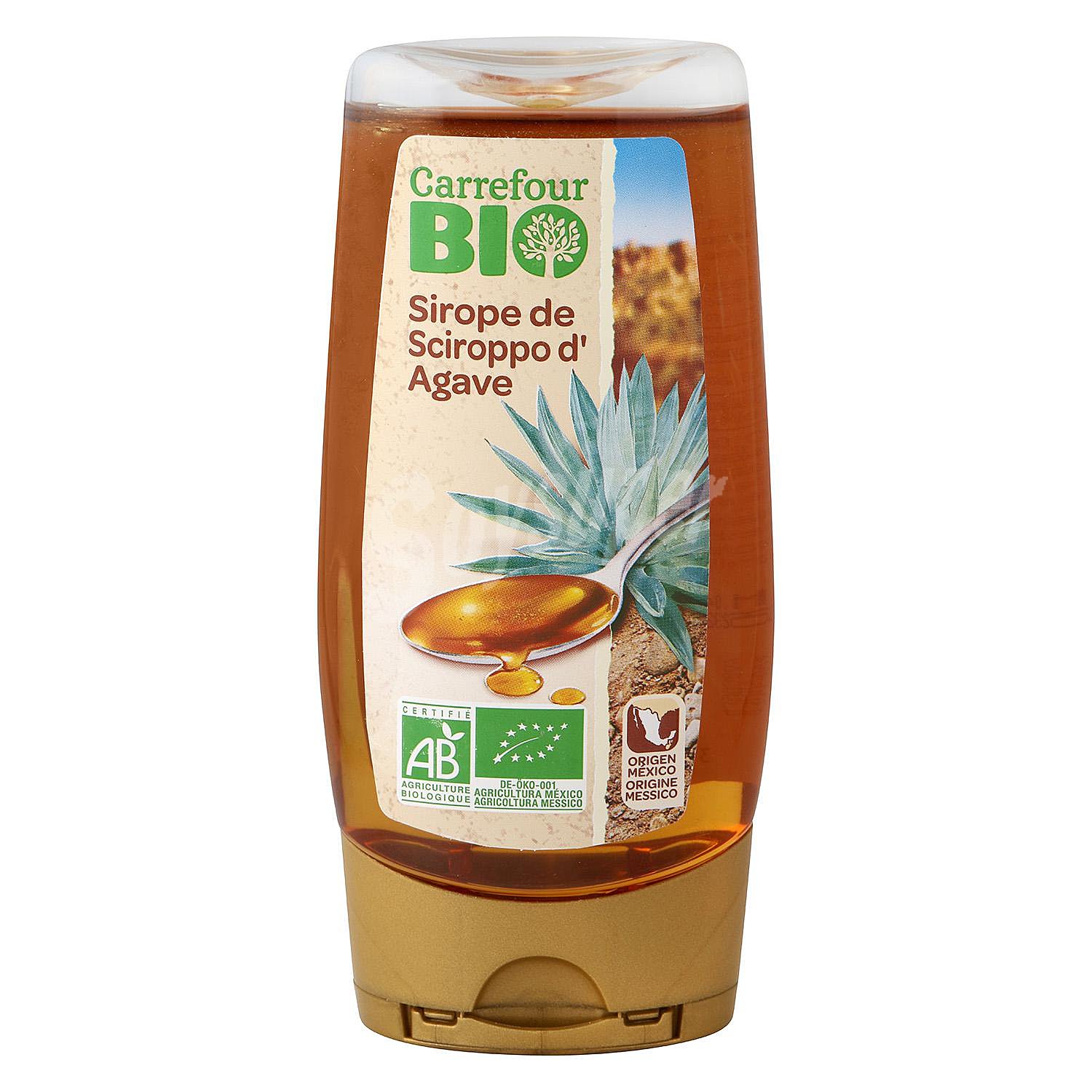 Sirope de agave ecológico Carrefour Bio