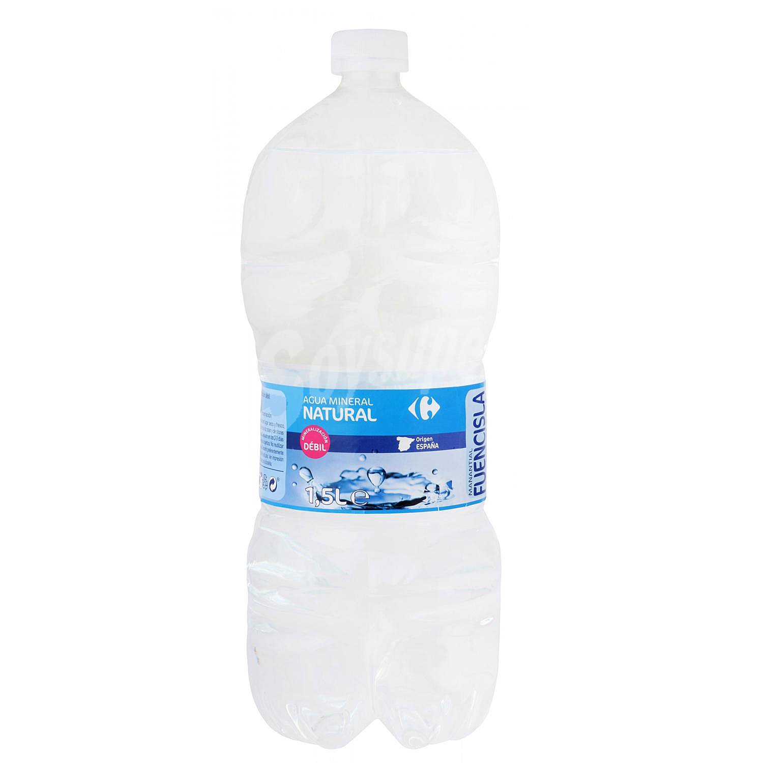 Agua mineral Carrefour natural