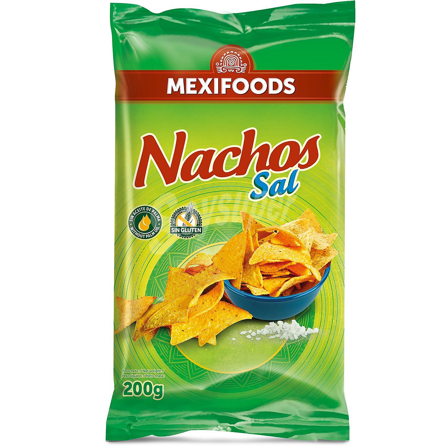 Nachos con sal