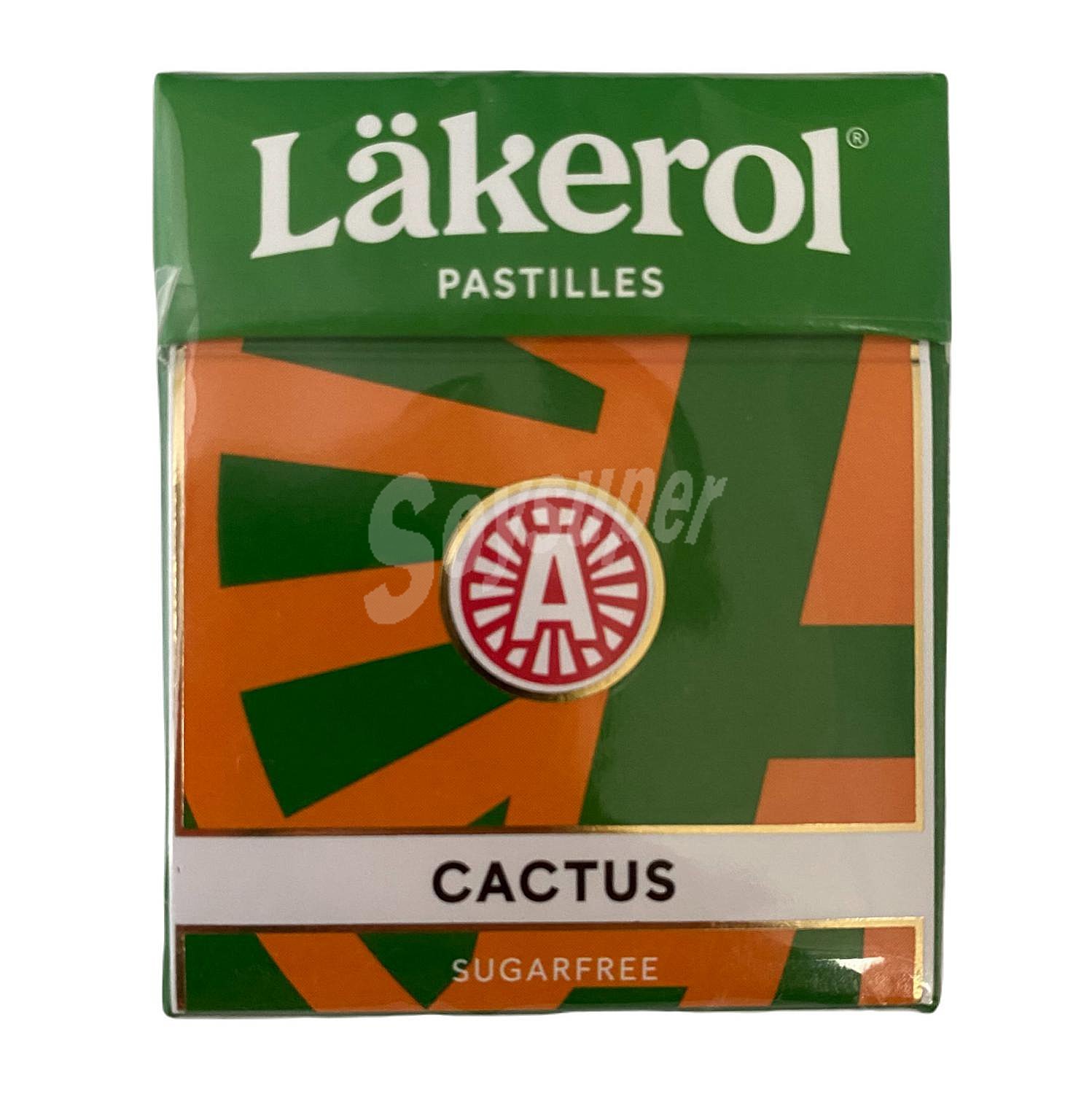 Caramelos sabor regaliz cactus sin azúcar Läkerol