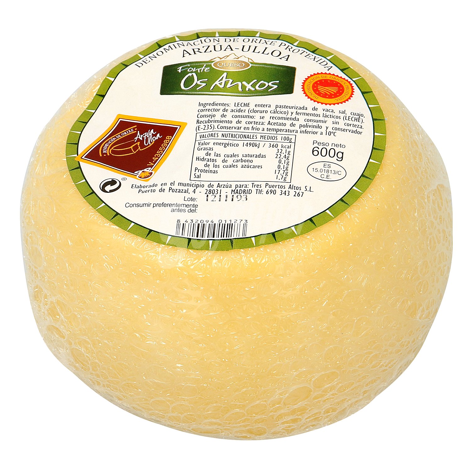 Queso graso madurado