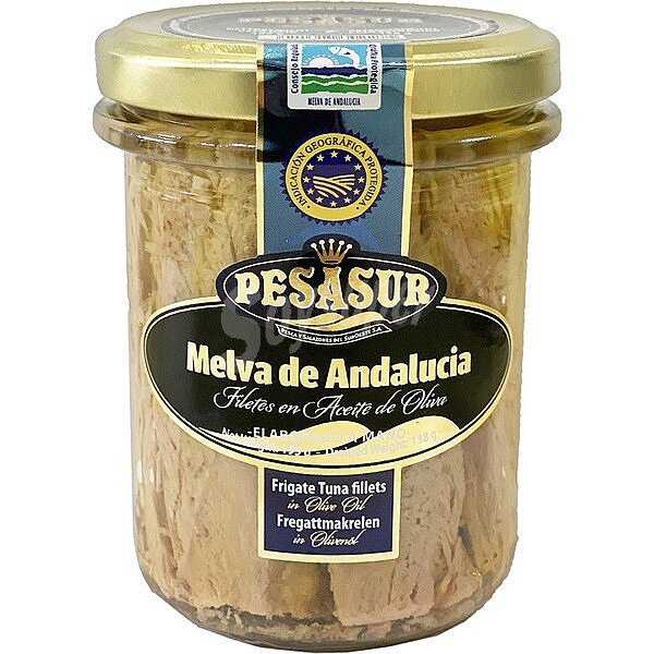 Filetes de melva IGP de Andalucía en aceite de oliva