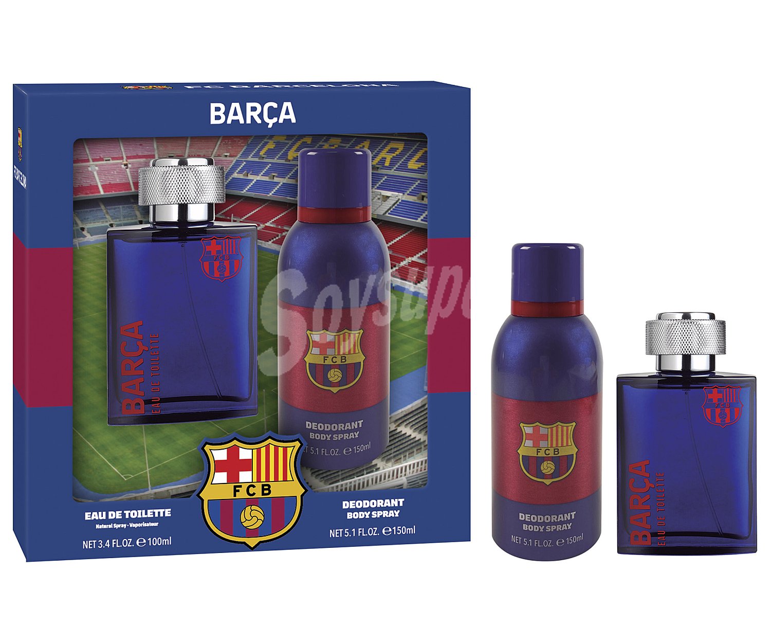 F.C. barcelona Estuche regalo para niño FC barcelona