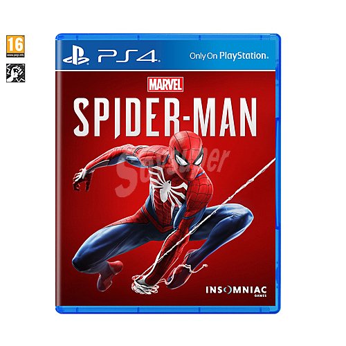 Videojuego Marvel´s Spider-Man para Playstation 4. Género: aventura y acción. pegi 16