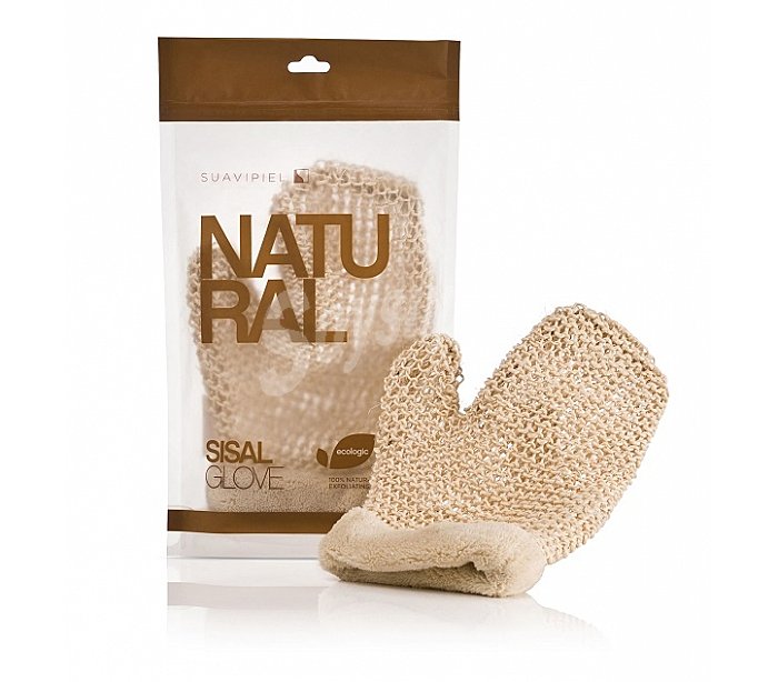 Guante sisal natural suavipiel