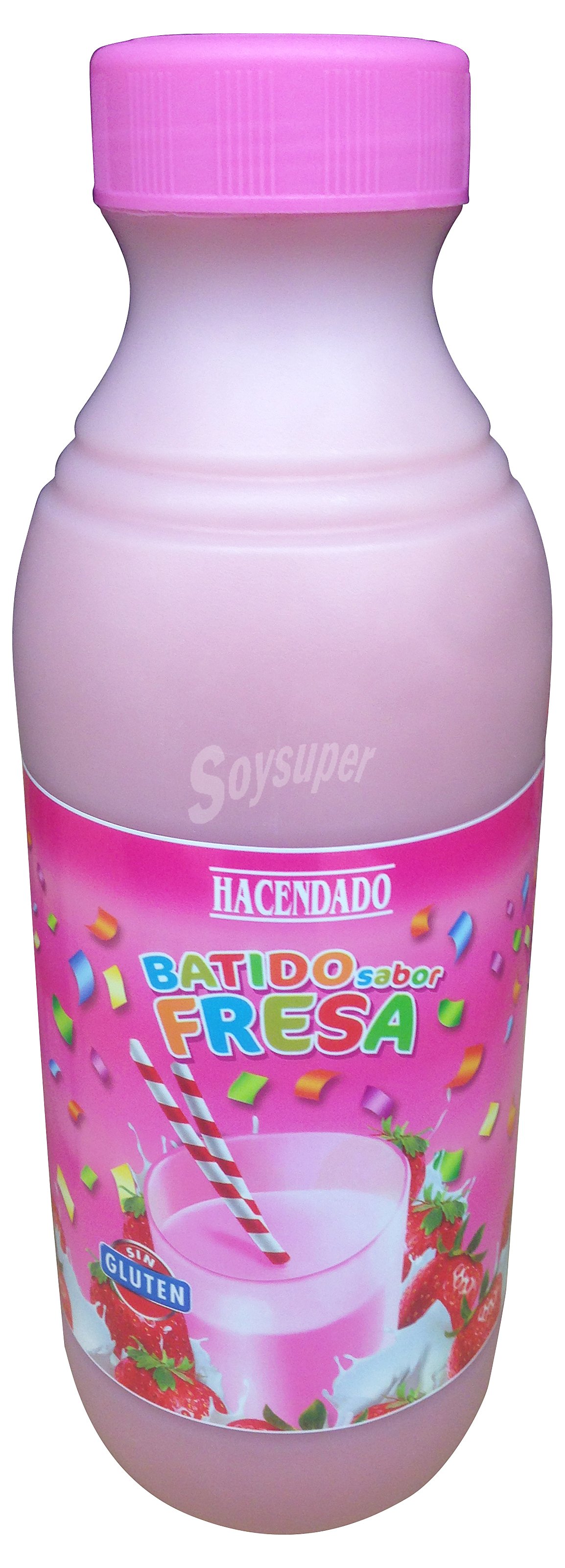 Batido sabor fresa Hacendado