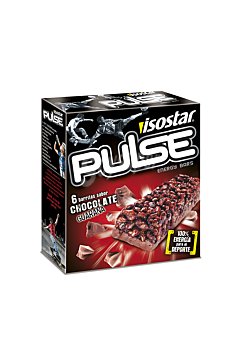 Isostar Barritas energéticas de chocolate isostar Pulse