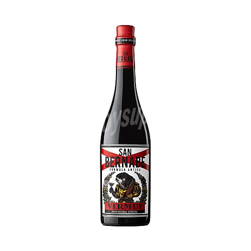 SAN bernabé Vermouth rojo gran reserva especial SAN bernabé