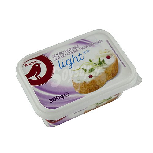 Producto alcampo Queso de untar light natural producto alcampo